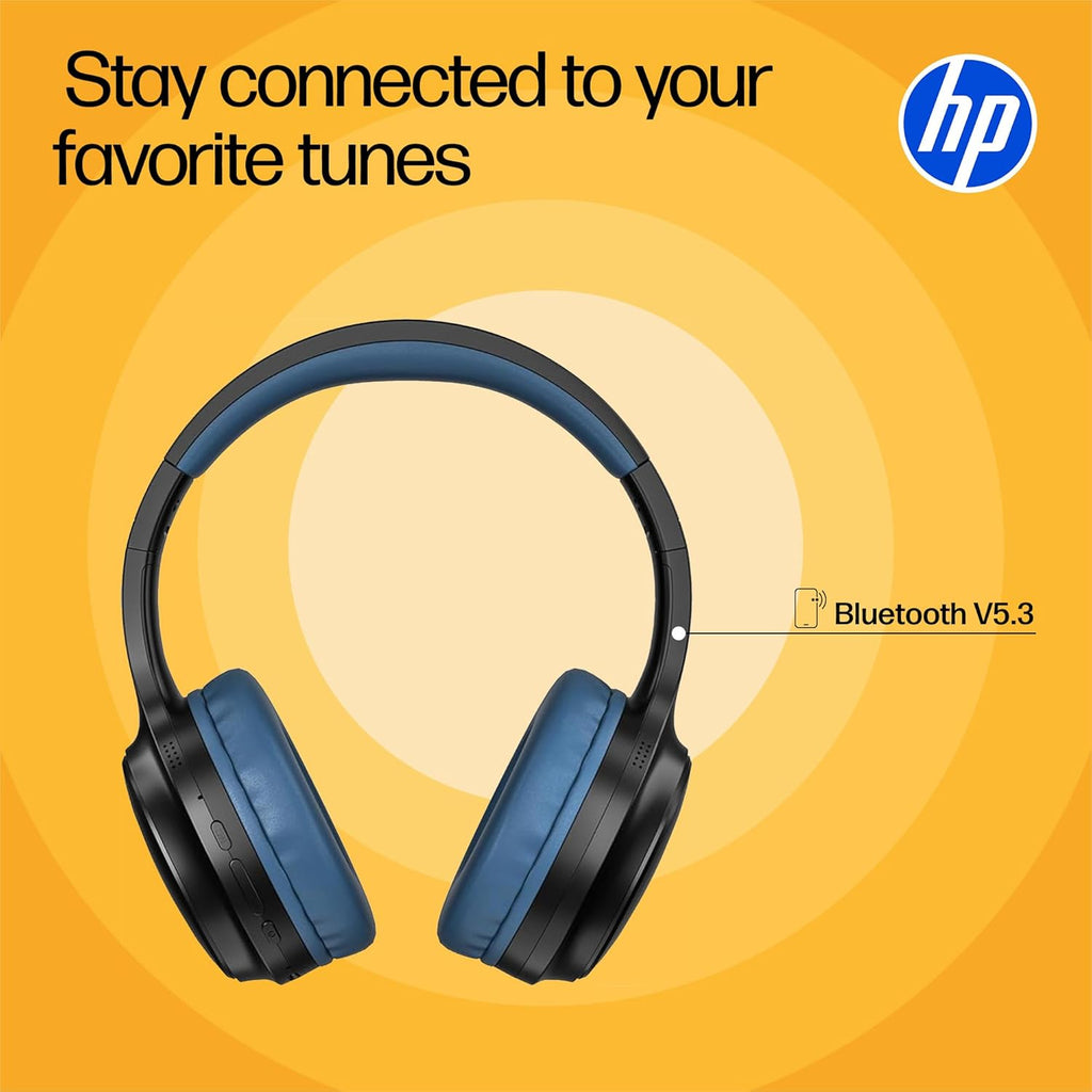 HP H200 On Ear Wireless Headset, Black